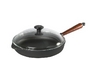 Patelnia głęboka Skeppshult Natural 28cm ze szklaną pokrywką 0130T