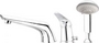 DEANTE JAGUAR bateria wannowa 3-otworowa CHROM  BDX 013M