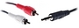 Kabel Easy Touch ET-9006 Jack 3,5mm wtyk - 2xRCA wtyk 5m