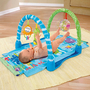 Fisher Price Mata edukacyjna Błękitny tunel P5331