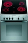 Kuchnia z płytą ceramiczną Ariston HB50A1IX + KBH6004BI