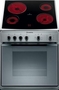 Kuchnia z płytą ceramiczną Ariston HB50A1IX + KBH6004IX