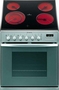 Kuchnia z płytą ceramiczną Ariston HB86C2IX + KBH6014D(BI)