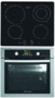 Piekarnik z płytą ceramiczno-indukcyjną Mastercook MF-800 X + ID622 S
