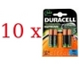 40 x DURACELL Supreme R03/AAA Ni-MH 1000mAh