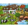 puzzle RAVEN 30-48 ELEMENTÓW ZWIERZĘCE RODZINY PR-066186