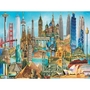 puzzle RAVEN 3000 EL NAJSŁYNNIEJSZE BUDOWLE PR-170524