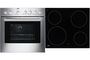 Piekarnik elektryczny z płytą ceramiczną Zanussi ZOU 261 X + ZC 6685 X