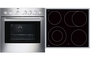 Piekarnik elektryczny z płytą ceramiczną Zanussi ZOU 261 X + ZK 630 LX
