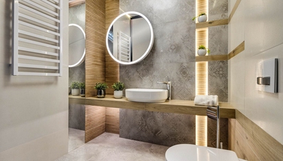 Najmodniejsze kolory płytek łazienkowych w 2023 roku