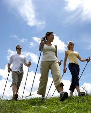 Nordic Walking a Trekking